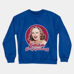 Tallulah Bankhead Crewneck Sweatshirt